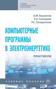 Компьютерные программы в электроэнергетике: практикум : учебное пособие. — (Среднее профессиональное образование). ISBN 978-5-16-015738-2