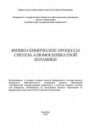 Физико-химические процессы синтеза алюмосиликатной керамики ISBN 978-5-7410-1620-6