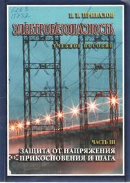 Электробезопасность. В 3-х ч. Ч. III. Защита от напряжения прикосновения и шага ISBN STGau0020